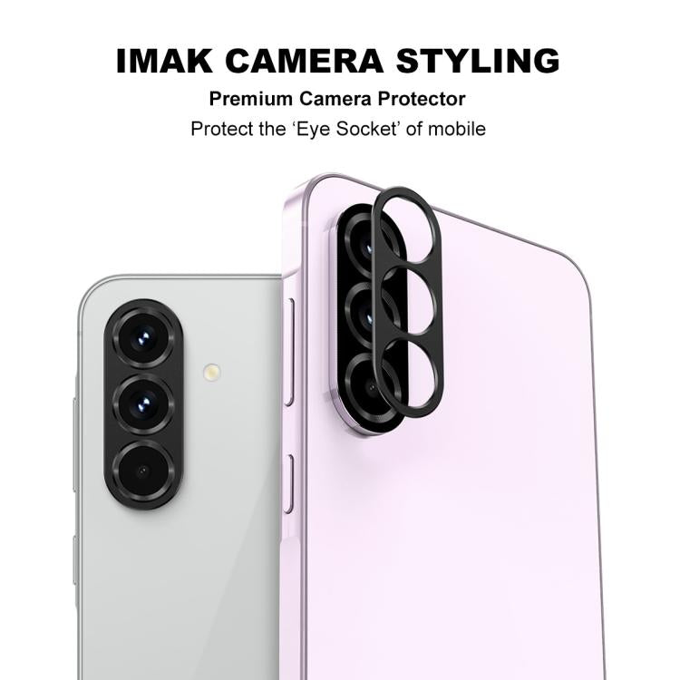 Protector de lente de cámara IMAK de metal para Samsung Galaxy A56 5G