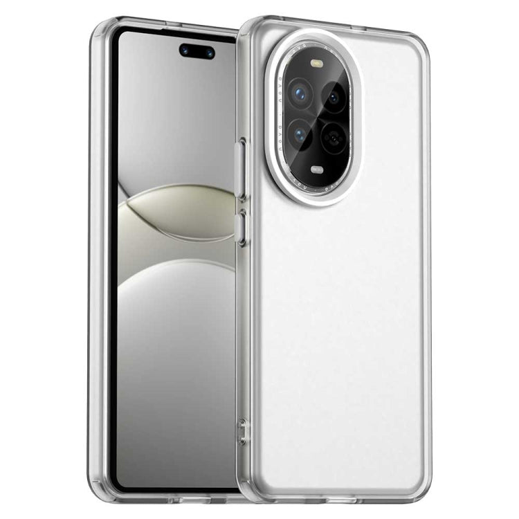 Funda híbrida TPU a prueba de golpes Huawei Nova 13 Pro Candy PC (Blanca)