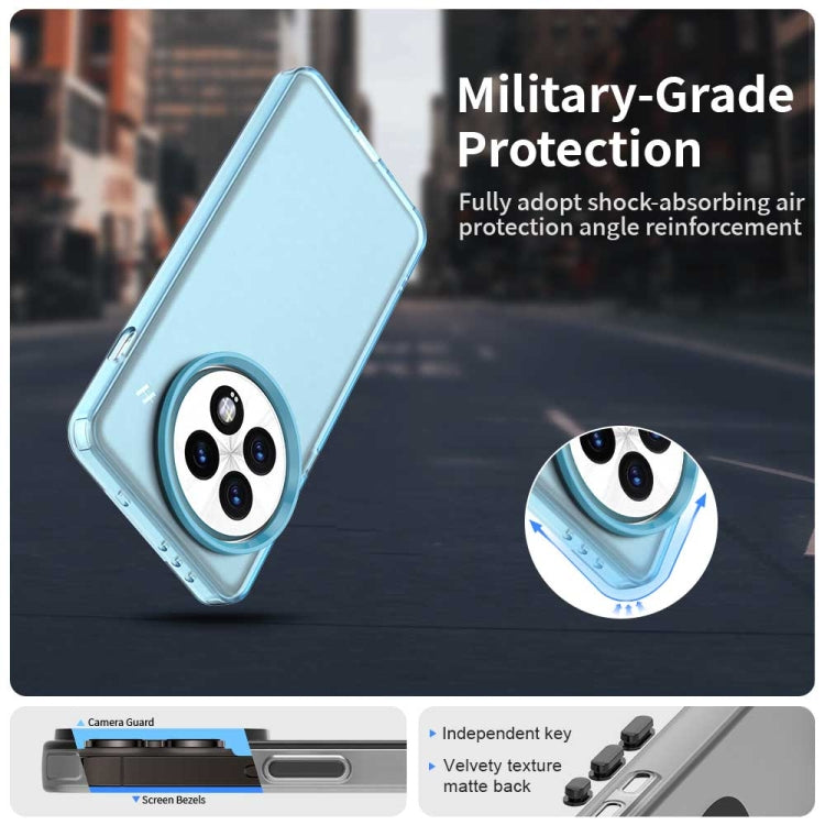 Funda Híbrida TPU a Prueba de Golpes para OnePlus 13 Candy PC (Azul)