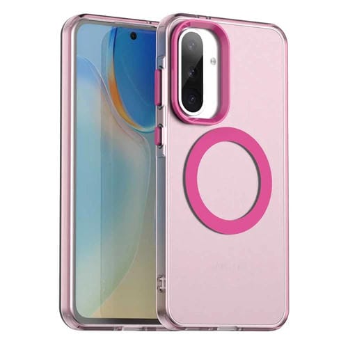 Funda hĂbrida TPU y PC con ProtecciĂłn Magsafe Candy Samsung Galaxy A36 5G (Roja)
