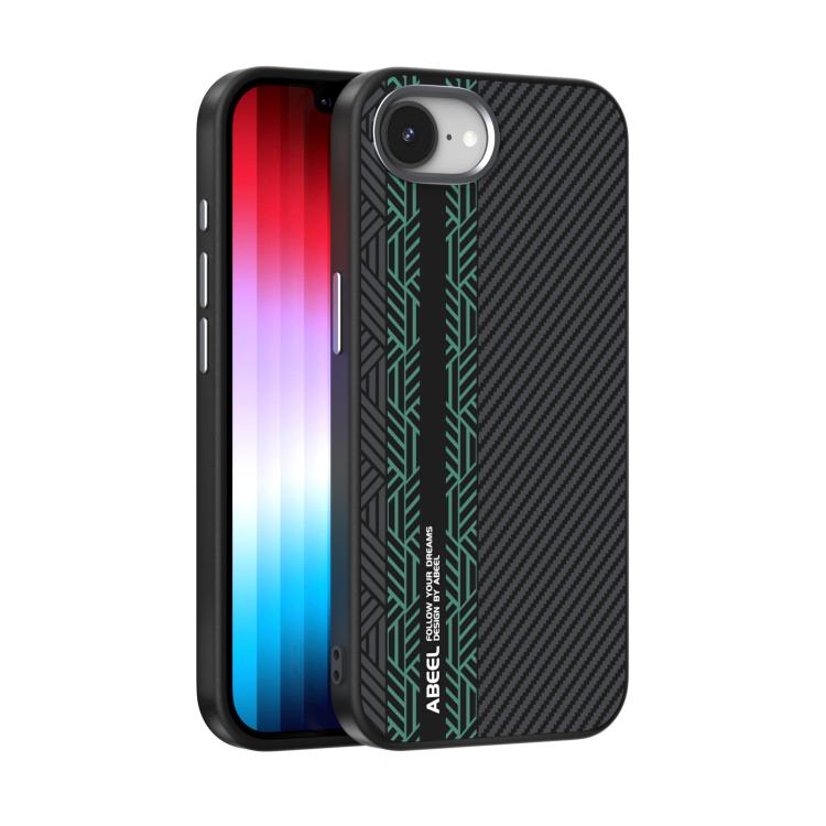 Funda Magnética para iPhone 16E Abeel 6D Micro Relief Magsafe (Verde)