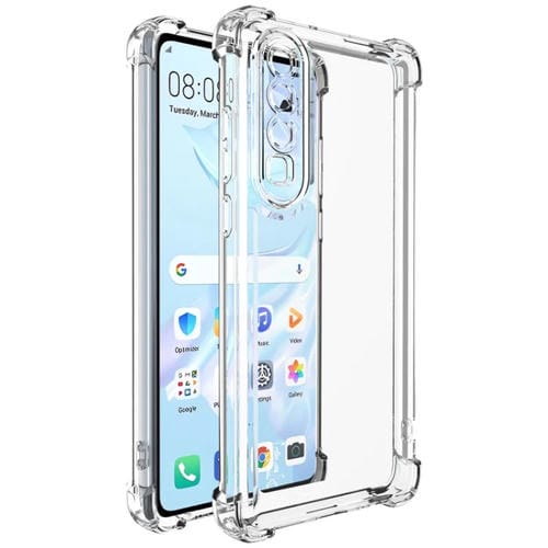 Funda Transparente Imak Ux-4 Series para Huawei P30 a Prueba de Golpes con Cuatro Esquinas