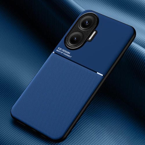 Funda híbrida de TPU y policarbonato con diseño magnético para Redmi Turbo 4 Pro (azul)