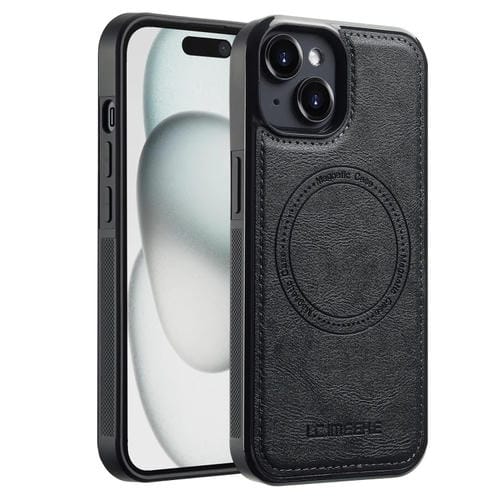 Funda para Teléfono Lc.Imeeke Magsafe para iPhone 15 Plus/14 Plus (Negra)