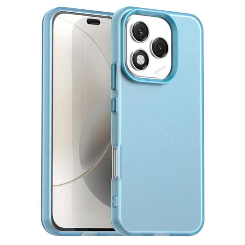 Funda híbrida de TPU y PC para Honor 400 Lite, a prueba de golpes, color azul