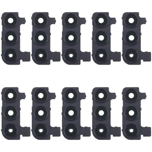 Rückseitige Kameraglasabdeckung Samsung Galaxy M15 SM-M156B (10 Stück) (Schwarz)