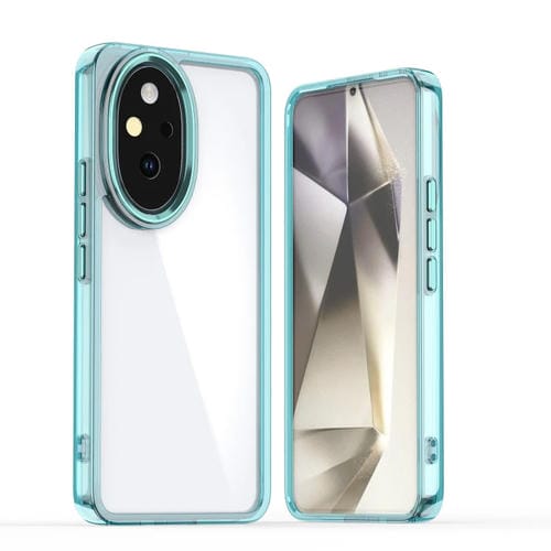 Funda Acrílico Transparente para Teléfono Honor 200 Pro Shine (Azul)