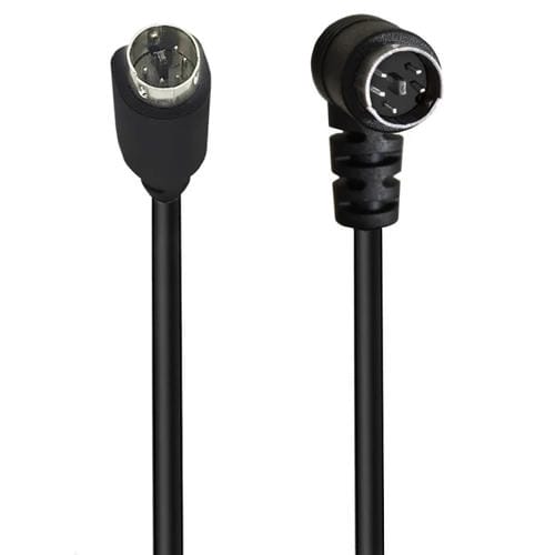 Cable de Audio/Video Mini Din 5 Pines 1,8 m (Recto a Codo)