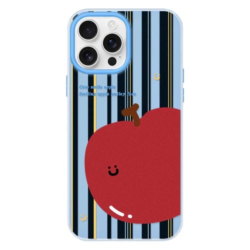 Funda híbrida TPU y PC con Tacto de Piel para iPhone 13 Pro (Azul)
