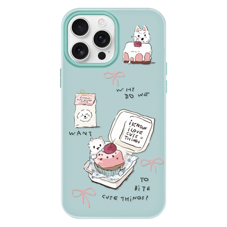 Funda Híbrida TPU Policarbonato iPhone 14 Pro Tacto Gelatina (Verde Claro)