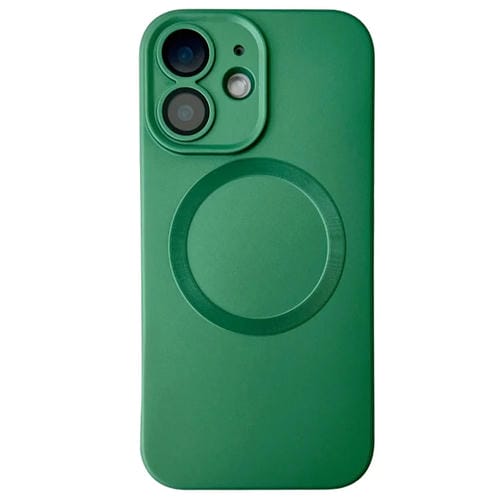 Funda para Teléfono TPU Magsafe iPhone 11 Textura Cd Pintura Metalizada (Verde)