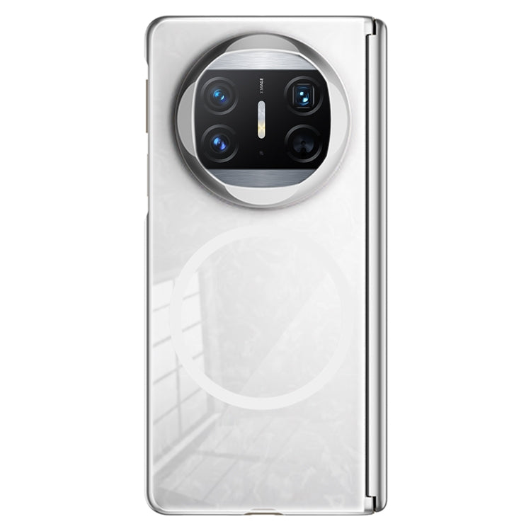 Funda Transparente PC con Cobertura Total Magsafe para Huawei Mate X5/X3 (Blanca)