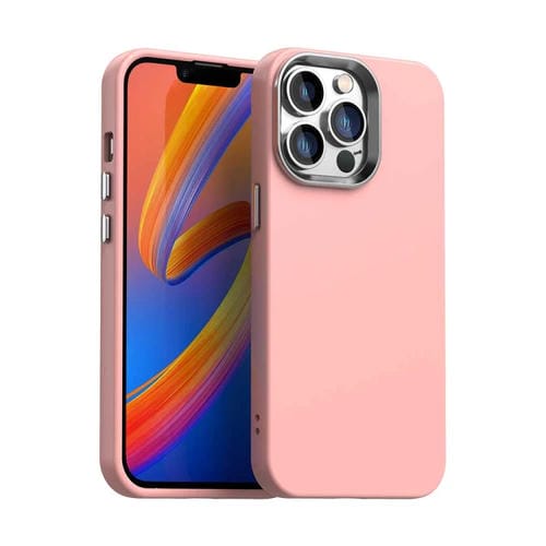 Funda para Teléfono iPhone 13 Pro a Prueba de Golpes Serie Colorida (Rosa)