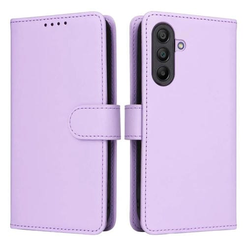 Funda BETOPNICE BN-005 2 en 1 desmontable de piel sintética para Samsung Galaxy A17 5G (morado claro)