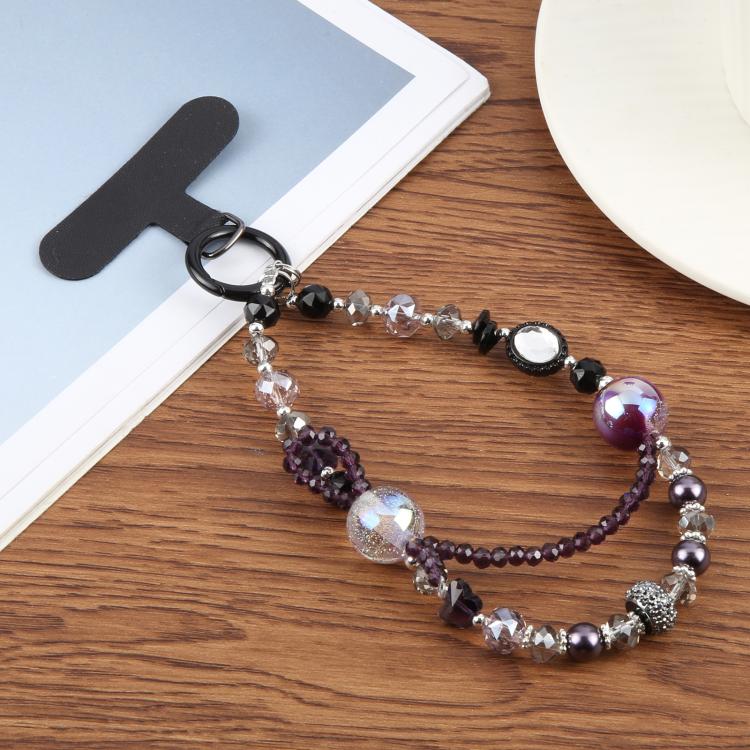 Cordón Antipérdida para Teléfono con Cadena de Colores Flow (Morado)