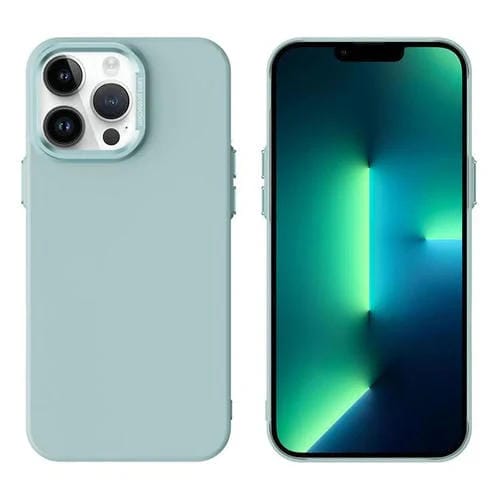 Funda Magnética para Teléfono Magsafe con Flocado para PC para iPhone 13 Pro Max (Verde)