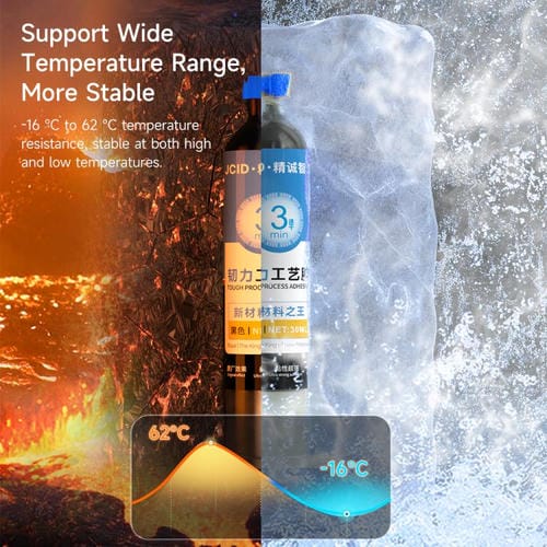 Adhésif JCID 10 Ml (Transparent) - Colle de Processus Résistante