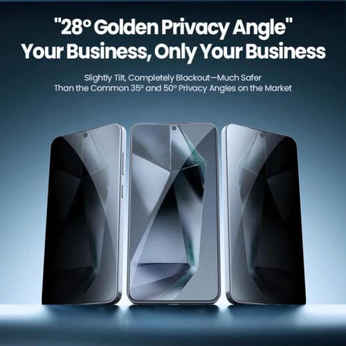 Película de Vidrio Templado Nillkin Guardian para Samsung Galaxy S25+ 5G de Privacidad y Cobertura Total