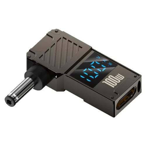 Adaptador de Pantalla Digital Tipo C a CC 4,0 x 1,35 mm para Carga de Computadora 100 W
