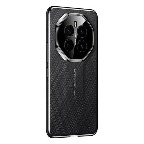 Funda para Teléfono Honor Magic7 con Pintura de Cuero Liso y Diseño Ultimate (Negra)