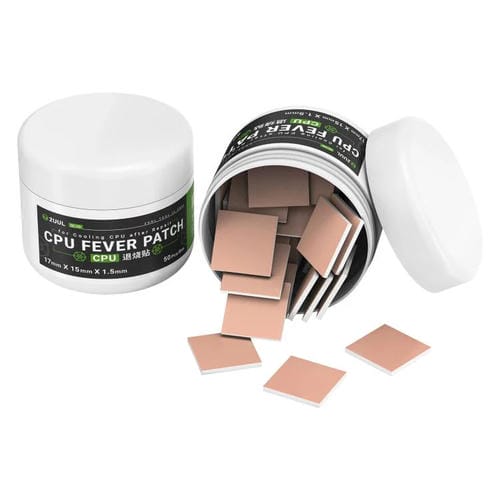 Almofada de Silicone Dissipador de Calor CPU 2Uul SC09 (17x15x1.5mm)