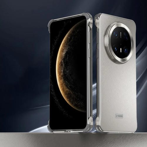 Funda de Metal Microesmerilado para Huawei Mate 70 Pro (Titanio)