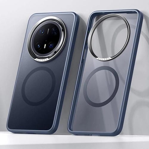 Funda híbrida TPU y PC con imán Magsafe para Huawei Mate 70 Pro/Mate 70 Pro+ (Azul)