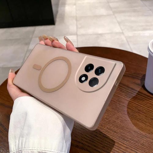 Funda para Teléfono OnePlus Ace 2 Protección Contra Frío y Hielo (Dorada)