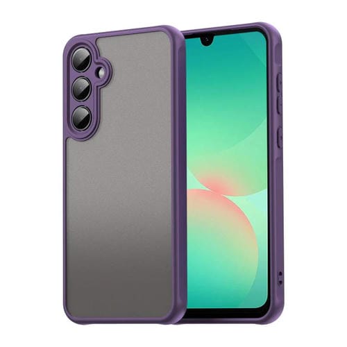 Funda híbrida TPU y PC Fan Dun Series para Samsung Galaxy A26 5G (Morada)