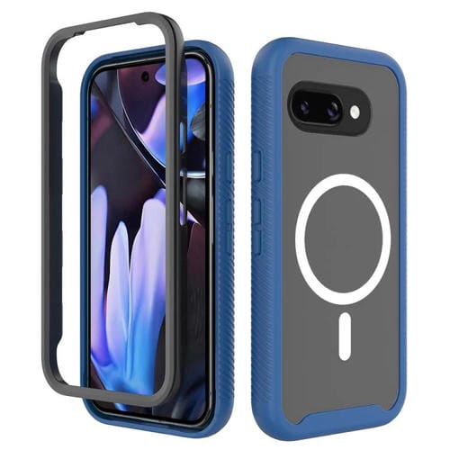 Funda TPU Transparente Magsafe para Google Pixel 9A (Azul Oscuro) Color Cielo Estrellado