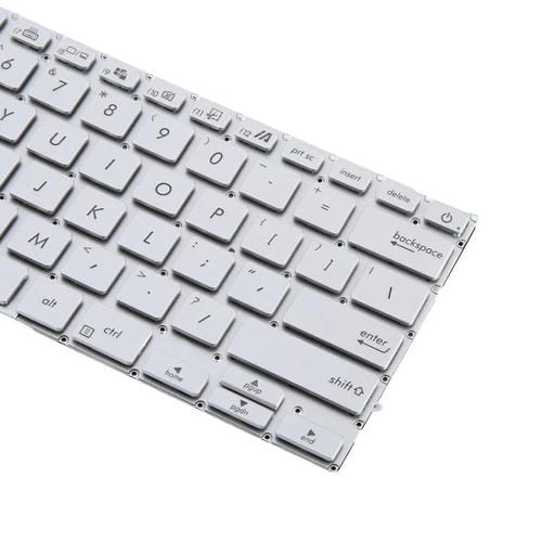 Teclado Retroiluminado Asus Ux431 X431 V431 K431 S431 X431Fac Ux431U Ux431F U4500F (Prateado)