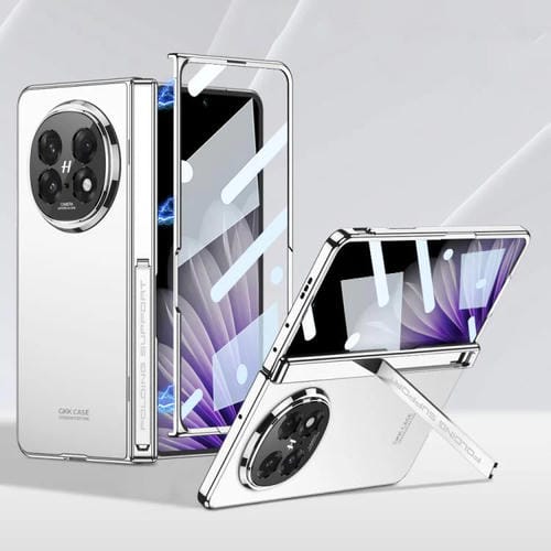 Funda con Bisagra Magnética Integrada para Oppo Find N5 Gkk (Blanca)