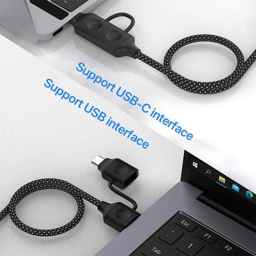 Lector de Tarjetas Tipo C USB a Cfexpress Tipo B (Gris)