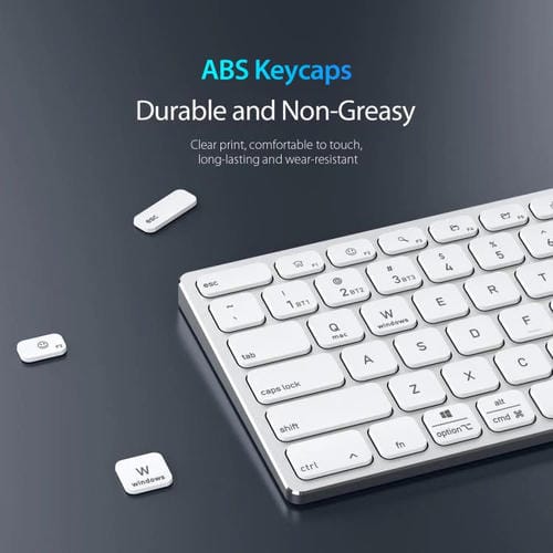 Teclado Inalámbrico Universal Dux Ducis Serie Lk Portátil (Blanco)