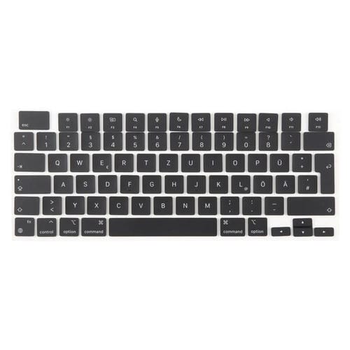 Teclado Apple MacBook A2442 A2485 A2779 A2780 A2991 A2992 A2918 Britânico Alemão com Teclas Enter Grandes
