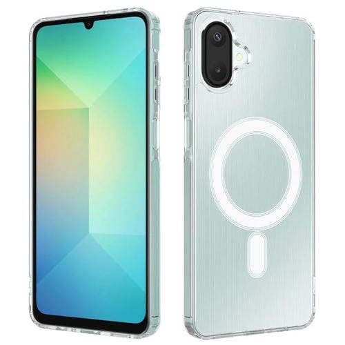 Funda magnética de acrílico y TPU para Samsung Galaxy A07 5G (transparente)