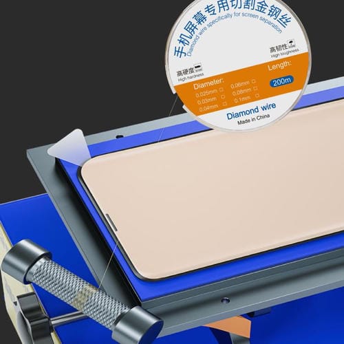 Bildschirmtrennung von 200 m mit Diamantschneiddraht Durchmesser 0,08mm