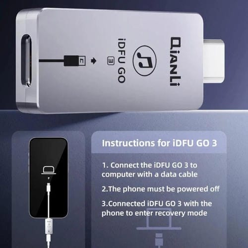 Adaptateur de récupération QianLi IDFU GO 3 pour iPhone 15