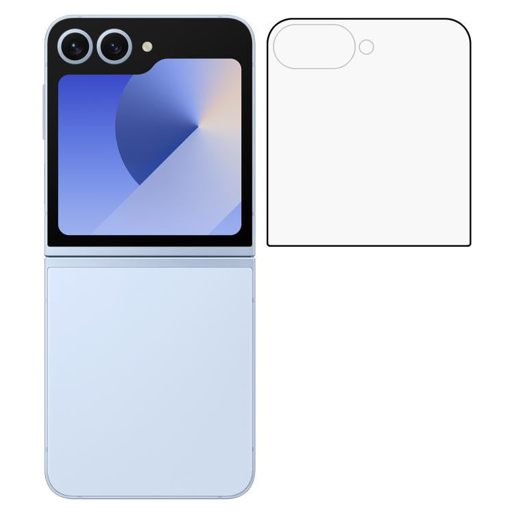 Protector de pantalla de cobertura completa HD para Samsung Galaxy Z Flip7 5G