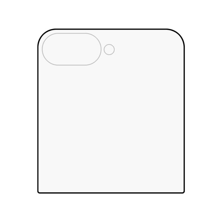 Protector de pantalla de cobertura completa HD para Samsung Galaxy Z Flip7 5G
