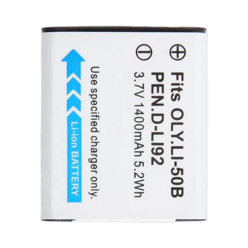 LI-50B Olympus SZ10, SZ11, SZ12, SZ14 and SZ15 1400 mAh Battery