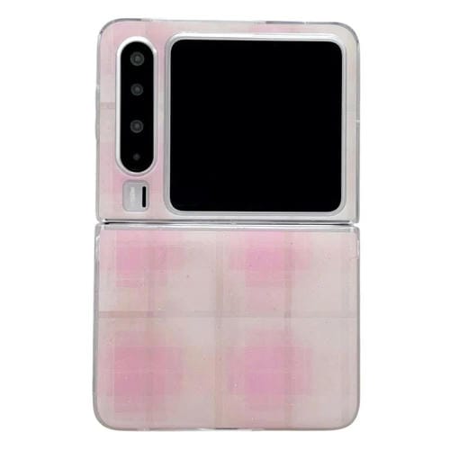Funda para Huawei Pura X con diseño de puntos brillantes (rosa)
