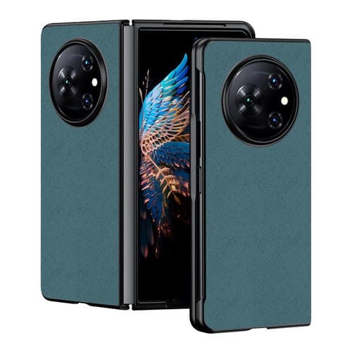 Funda ultrafina de piel lisa para Tecno Phantom V Fold (verde)