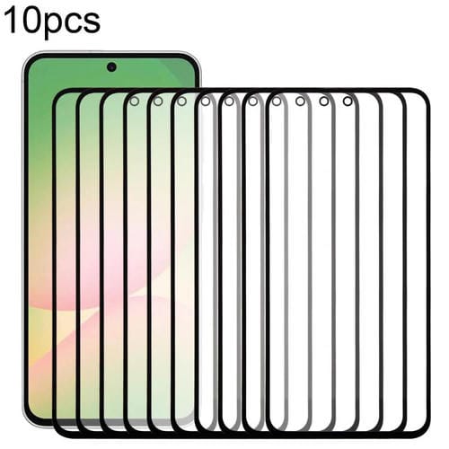 Glass Lens Outer Samsung Galaxy A56 SM-A566B with OCA Adhesive (10 Units)