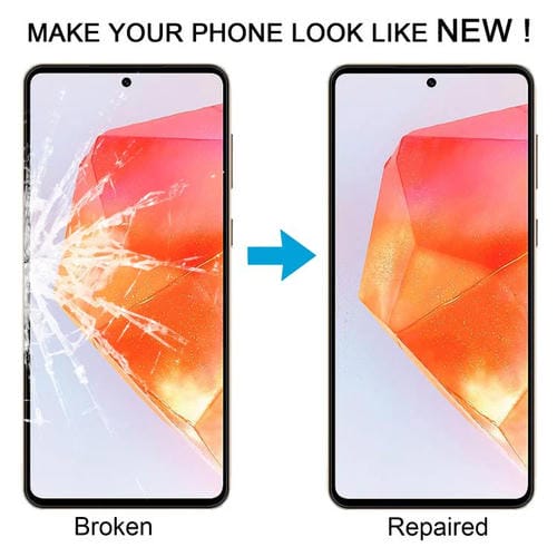 Glass Lens Outer Samsung Galaxy C55 SM-C556B with OCA Adhesive (10 Units)