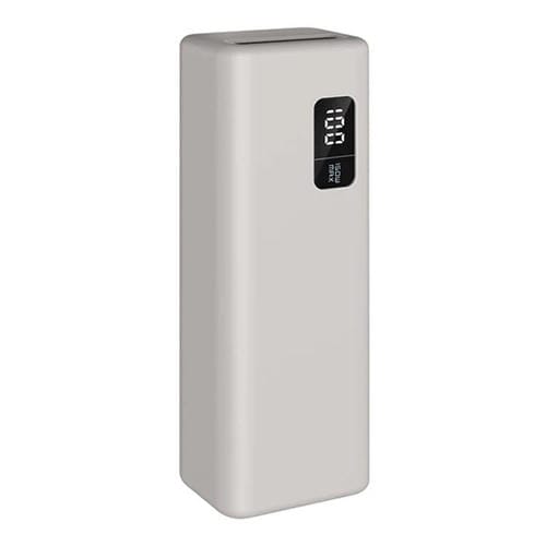 Funda protectora de silicona para batería externa CUKTECH 15 de 20000 mAh y 150 W (gris)