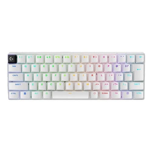Teclado inalámbrico Logitech G PRO X 60 LIGHTSPEED interruptores ópticos GX-L (Blanco)