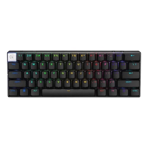 Teclado inalámbrico Logitech G PRO X 60 LIGHTSPEED interruptores ópticos GX-L (Negro)