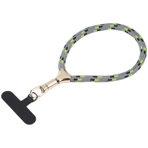8mm Adjustable Gold Buckle Wrist Short Strap Anti-lost Mobile Phone Lanyard(Grey Dot Color)