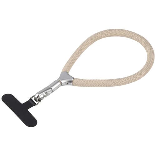 8mm Adjustable Silver Buckle Wrist Short Strap Anti-lost Mobile Phone Lanyard(Light Gold)